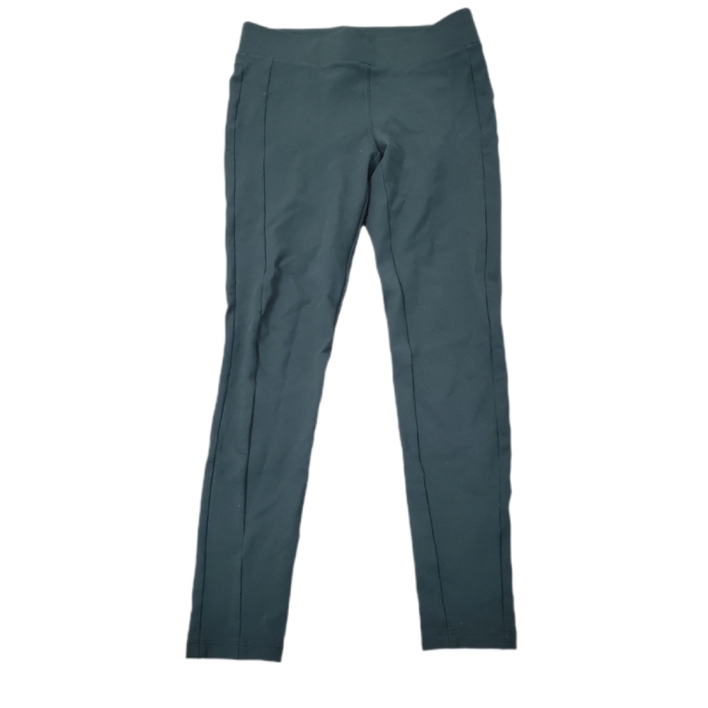Loft Women's Teal Green & Charcoal Gray Casual Pull On Leggings Size Small - Picture 2 of 9